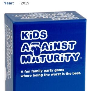 $30 NIB Kids Against Maturity card set
